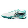 Li Ning Jin 2 Pro Comfortable Fashion TF (Rubber Studs) Artificial Turf Non-Slip Wear-Resistant Soccer Shoes Unisex Soccer Shoes White Green YSTV001-3