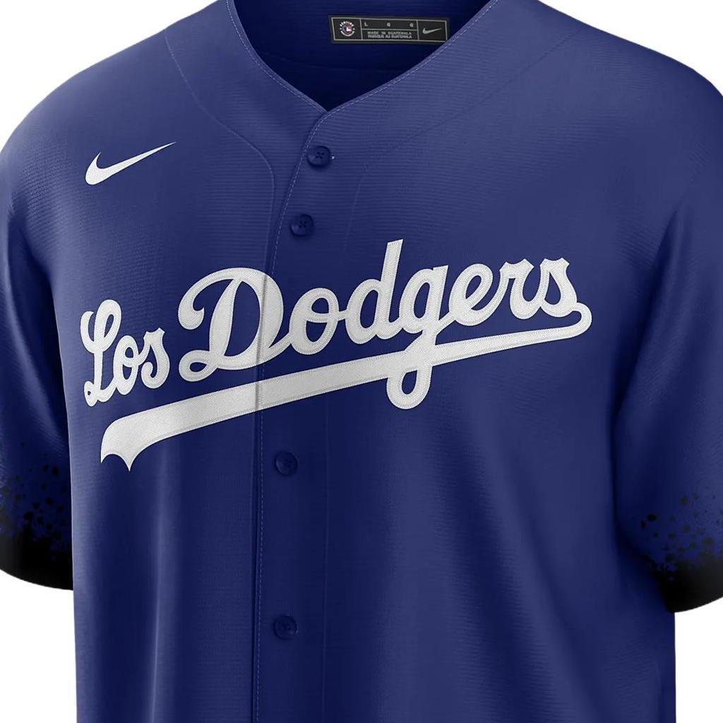 Nike Letter Print Casual Short Sleeve T-Shirt Men Tops Blue T770LDCCLD-KMG