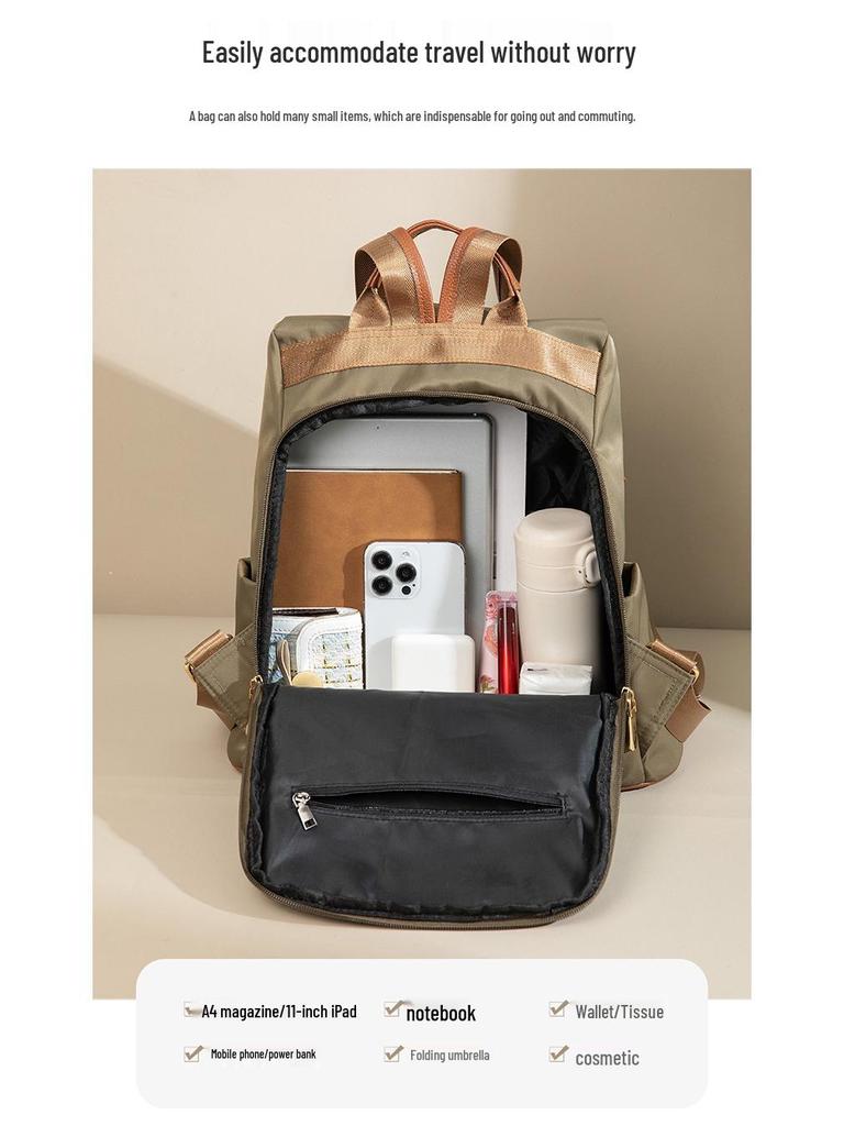 Damen Diebstahlsicherer Leichter Oxford Rucksack - 2025 Mode, Großes Fassungsvermögen, Lässiges Reisedesign