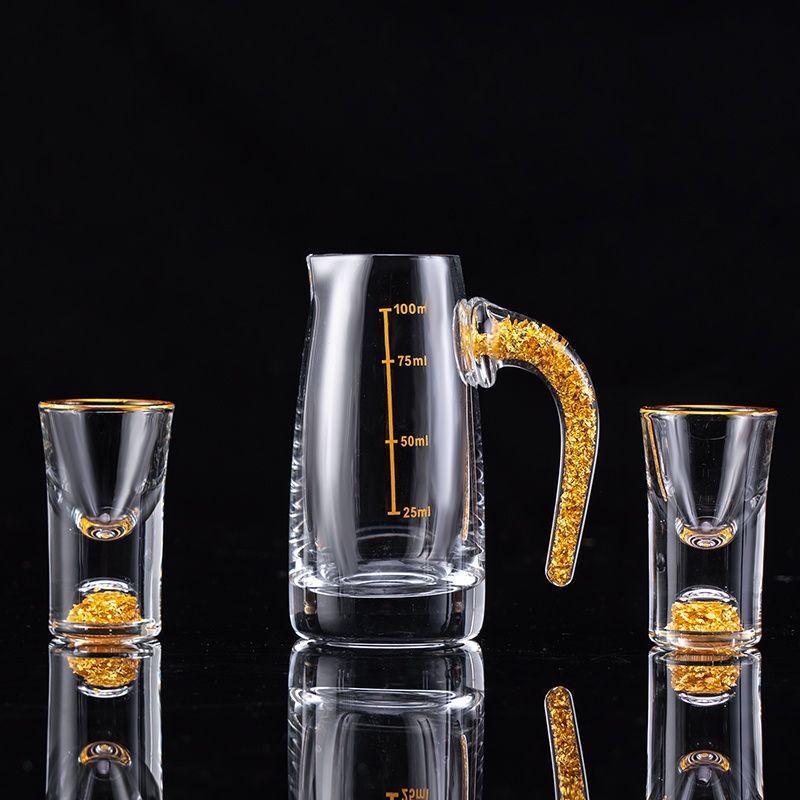 Yipan Luxury Gold Foil Baijiu Drinkware Set