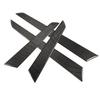 4PCS Interior Door Panel Cover Trim Real Carbon Fiber Fit for Mercedes C Class W204 07 13