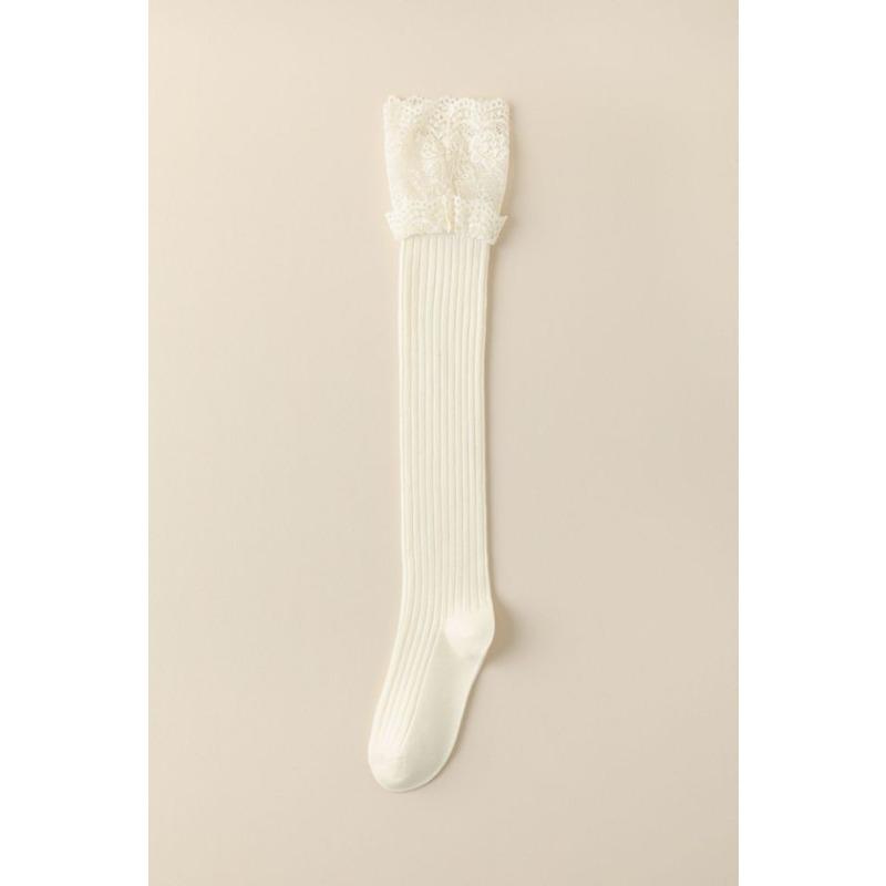 

Female Autumn and Winter Fashion New Lace Lace Lace Leg Socks 1 pair
