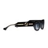 GUCCI Gg Rectangle-frame Sunglasses Women's Black