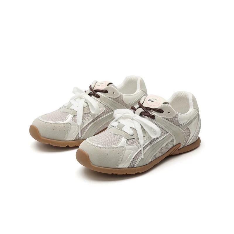 

Song Qianyun soft mesh women s autumn red breathable versatile casual sneakers 35 светло-серый