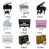 Playing House Dollhouse Musical Instruments 1/12 Doll Piano Craft Wood Multicolor Miniature Pianoforte Doll Accessories
