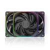 GEOMETRIC FUTURE 120mm ARGB korpusa ventilators Squama 2503B trīspaka ar 7 ventilatoru oficiālais Japānas izplatītājs Gredzenveida LED, ar bedrītēm, lāpstiņas,