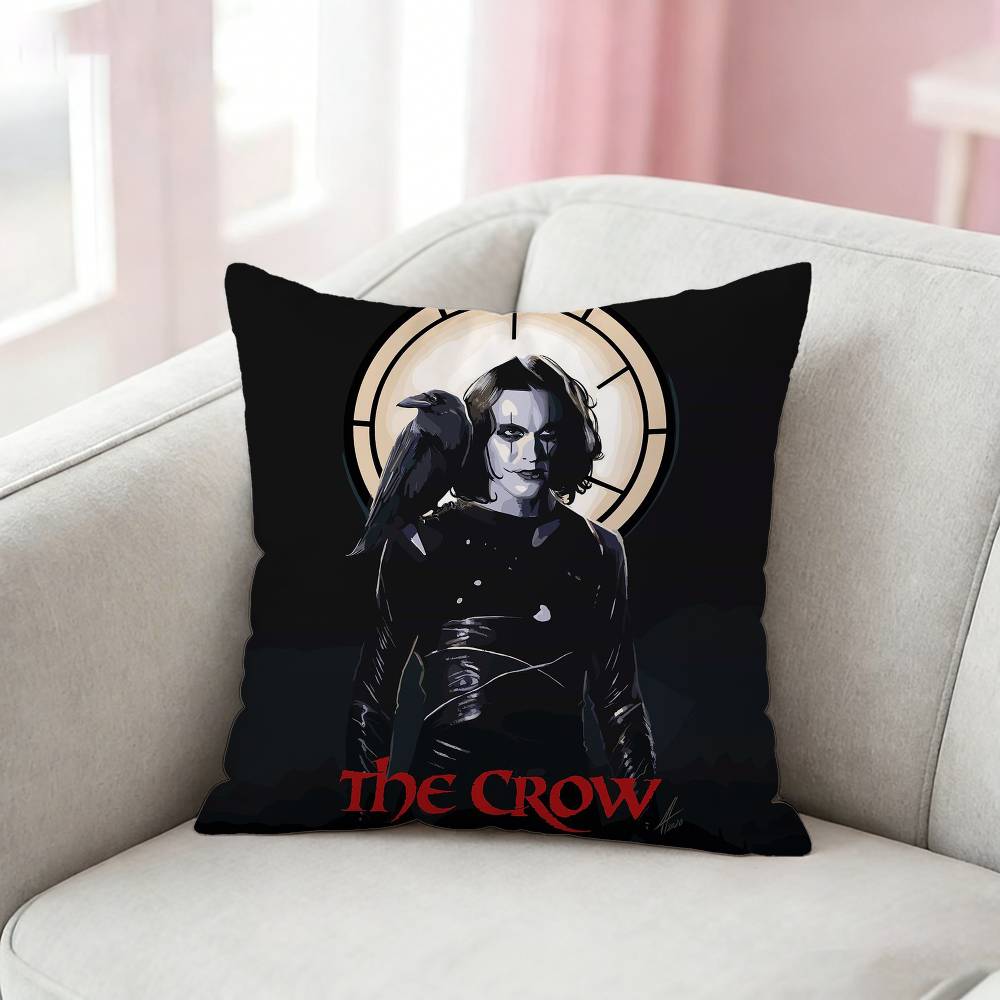 Thriller TTHE CCROWS Pillow Case Pattern Printed Pillowcase For Living Room Sofa Cushion Cover