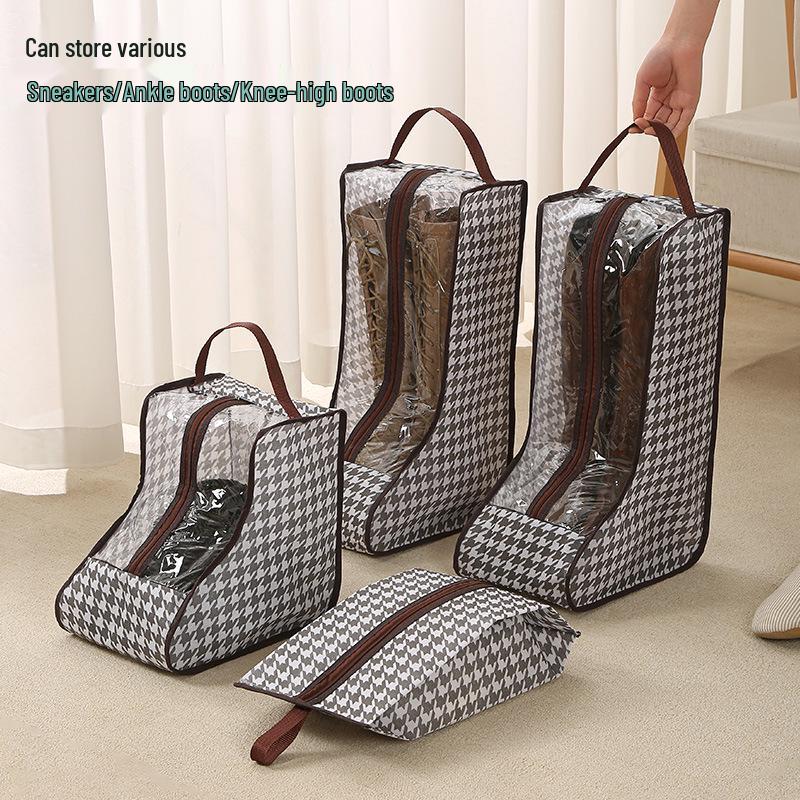 Shoe and Boot Storage: Large-Capacity, Waterproof, Dustproof, Visible Organizer Bag