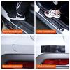 Car Sticker Carbon Fiber Vinyl 3D Decals Anti Scratch Film Automobiles Door Trunk Bumper Protector