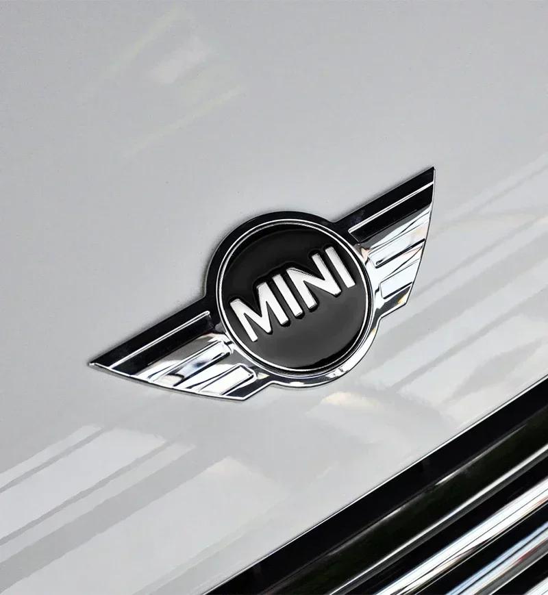 Metalen Auto Embleem Achterkant Voorkant Badge Sticker Exterieur Decoratie voor Mini Cooper Countryman F54 F55 F56 F57 F60 R56 Accessoires