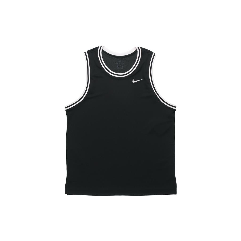Nike Dri-Fit Classic Breathable Basketball Tank Top Men Tops Black CV1733-010