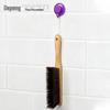 Beech Wood Dusting Brush for Beds, Sofas, Carpets, and Walls - Lint-Free and Wall-Mountable.