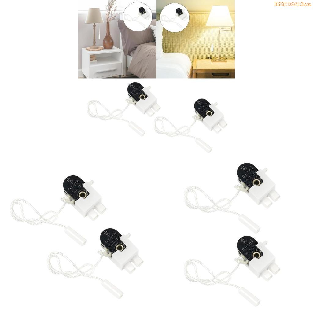 K1AE Smooth Pull Cord Switches Convenient Pull Chain Switches Beautiful Appearance China Mainland