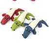 Interactive Dog Toy Resilient Plush Material Crocodile Design Wholesale