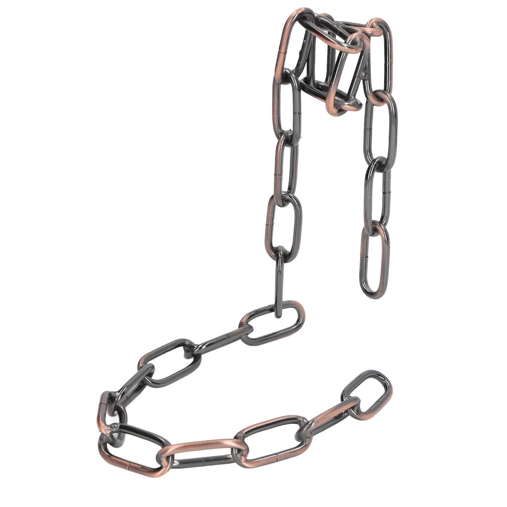 Novelty Wine Bottle Holder Floating Steel Link Chain Wine Bottle Rack Holder Holds Bottles In Air