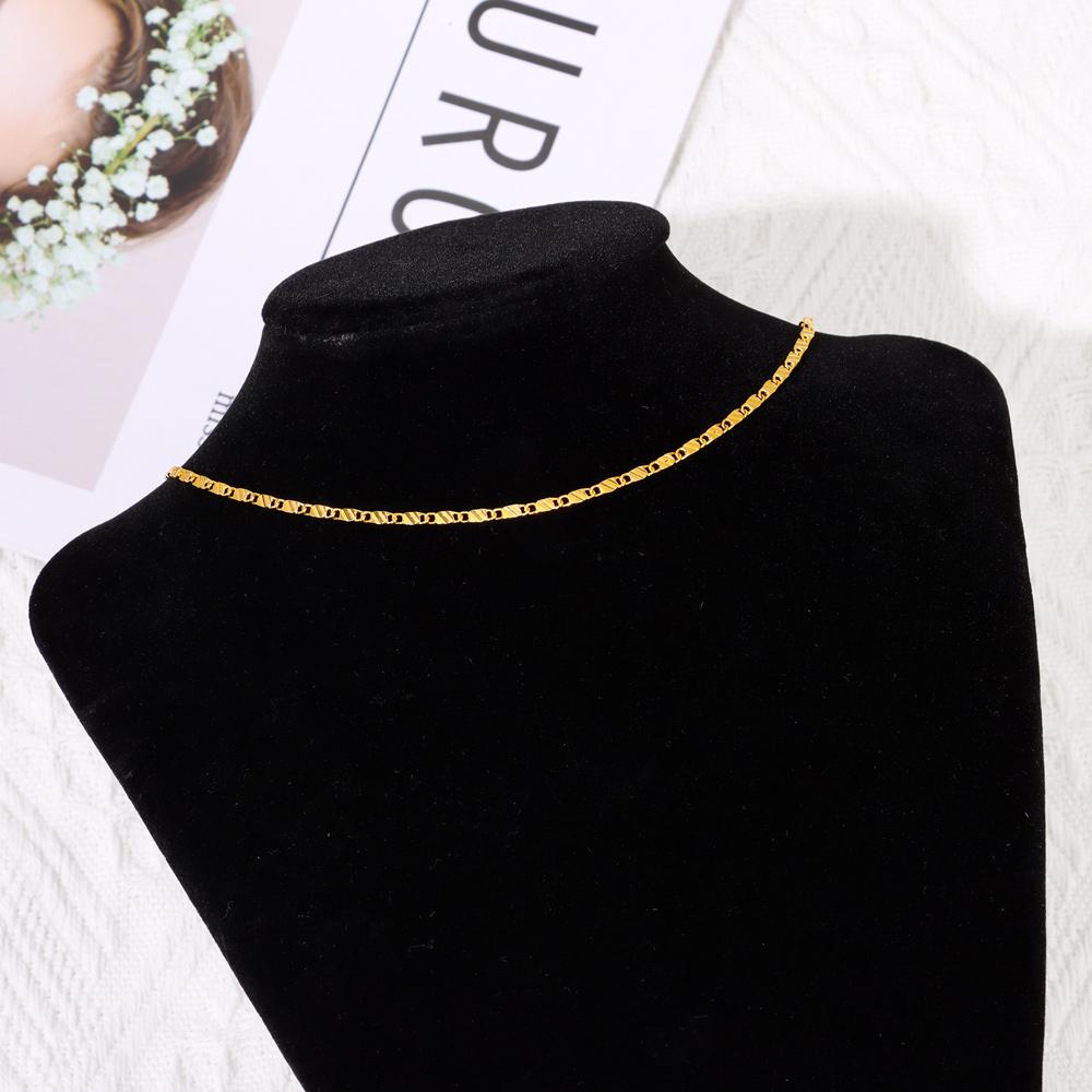 NEW Wholesale Exquisite Chain Necklace Jewelry Gold Filled 16-30 Inches