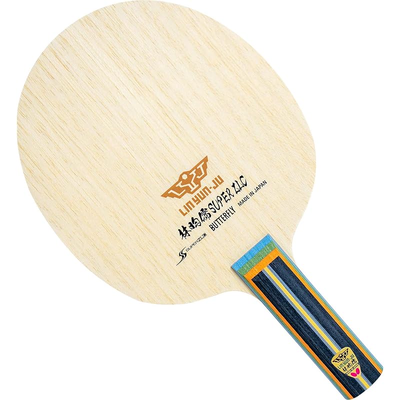 

Butterfly Shakehand racket for table tennis Lin Xuanju SUPER ZLC ST 37134 Blade size: 157×150mm