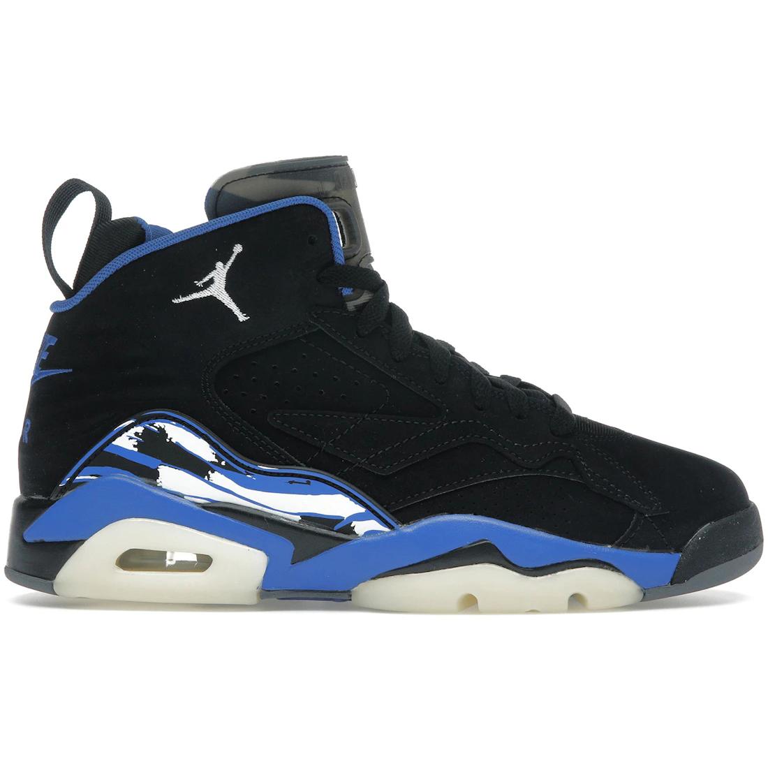 

Кроссовки Jordan MVP 678 Черные Королевский (Женский)(FB9019-004) 42.5