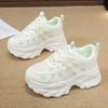 Herbst neue Plattform-Sneaker, leichte atmungsaktive Laufschuhe mit weicher Sohle, Mesh-Dad
