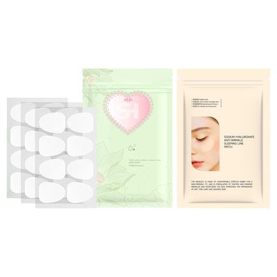 Stirnaufkleber Hydrogel Schlaf-Patch Sichuan-Muster Anti-Falten-Band Glatte Stirn 2 Stück