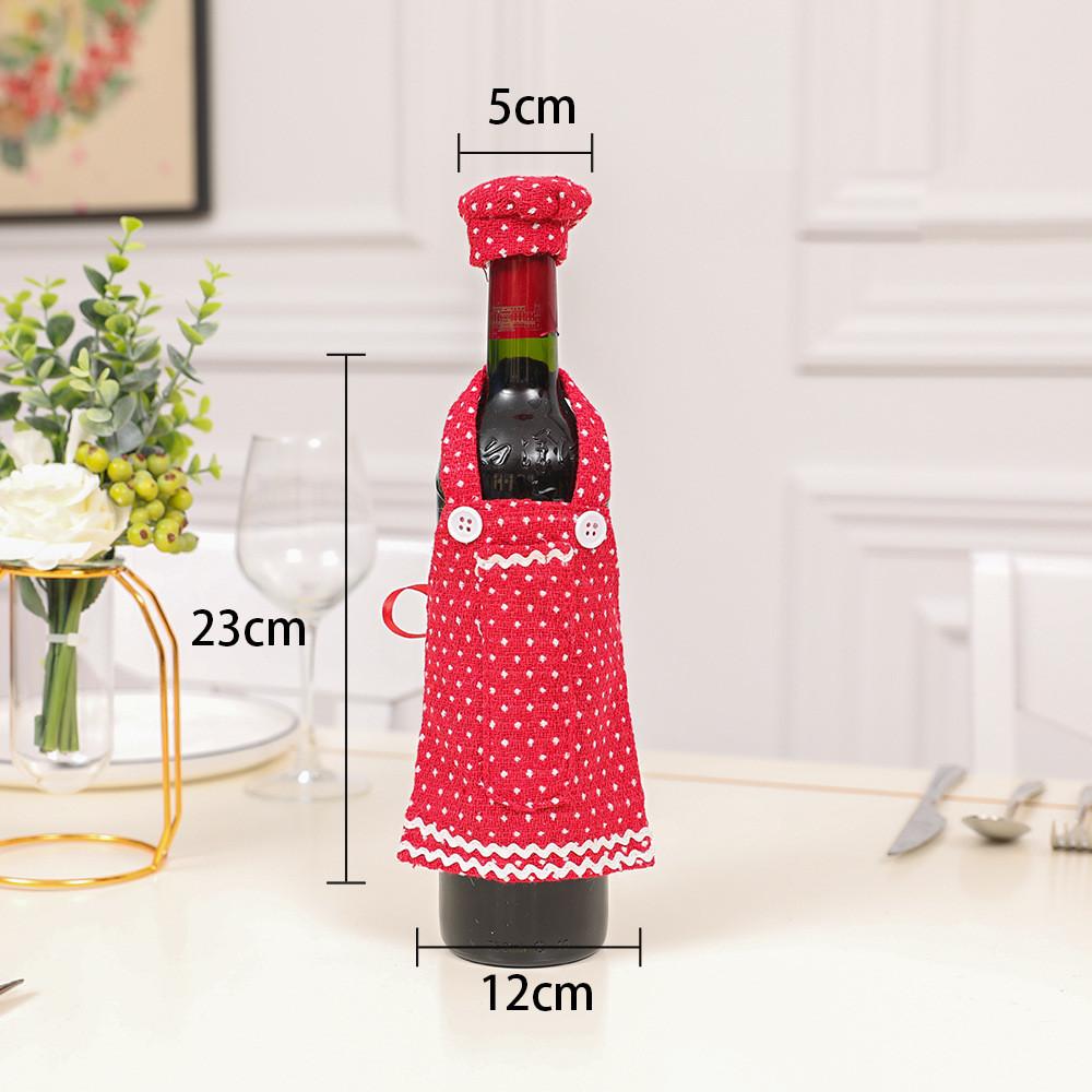 Christmas Decorations Santa Claus Wine Bags Gift Bags Champagne Bottle Sets