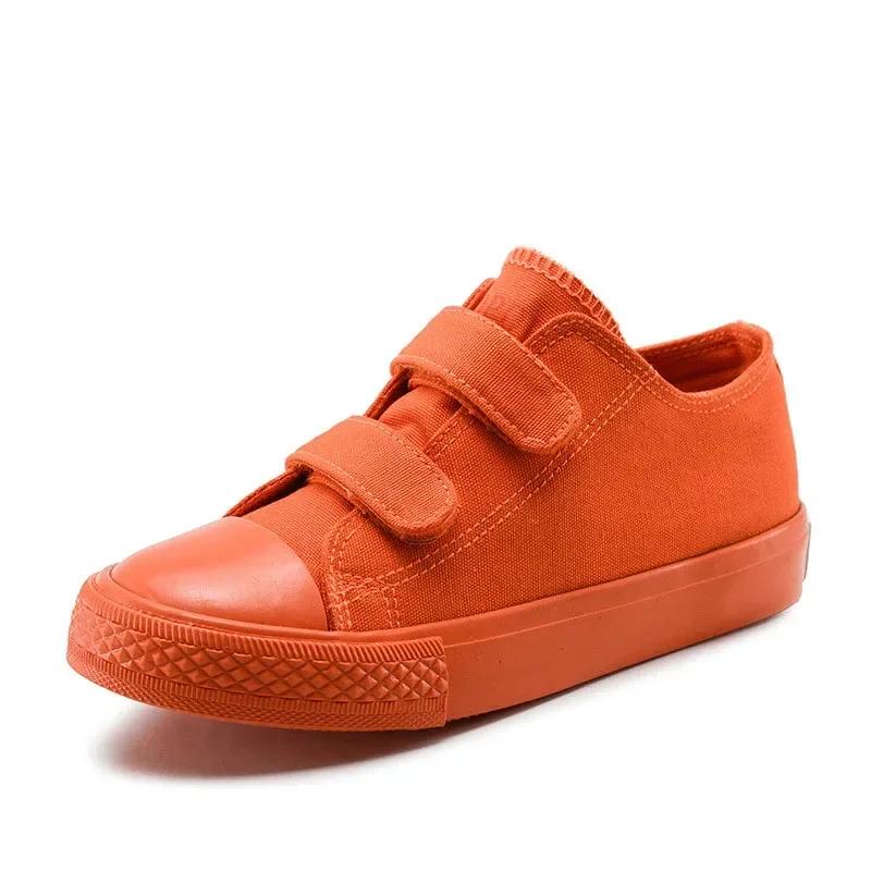 Hook Loop Designer Kids Shoes Children Casual Boys Canvas Shoes Jelly Student Girl Sneakers Flat Heel Shoes for Kids G12131
