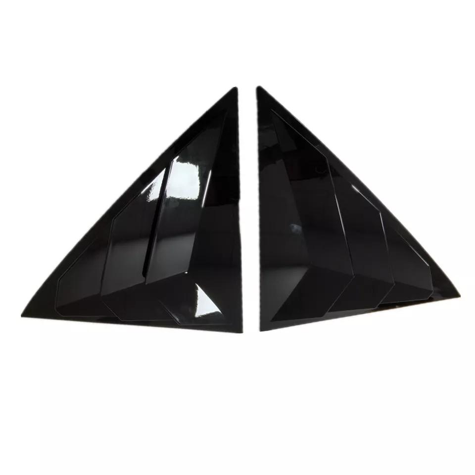 

Для Honda Accord 7-го седана 2003-2007 годов Накладка на заднее жалюзи окна, боковая шторка, накладка, наклейка, воздухозаборник, стиль ABS, карбоновое волокно