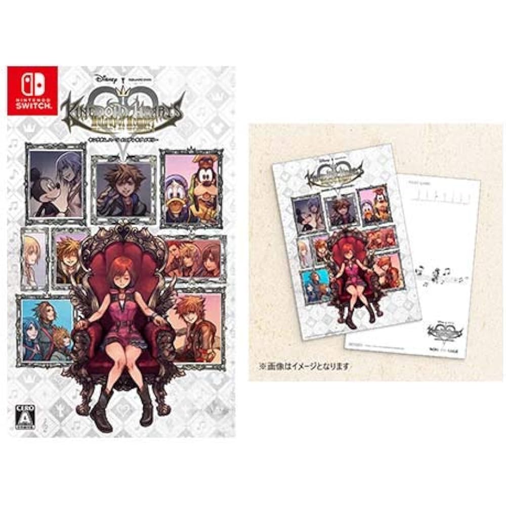 Kingdom Hearts Melody of Memory [Amazon.co.jp Exclusive] with original postcard - Switch