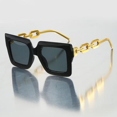 Nové pánske slnečné okuliare Box Retro Slnečné okuliare s veľkým rámom Dámske