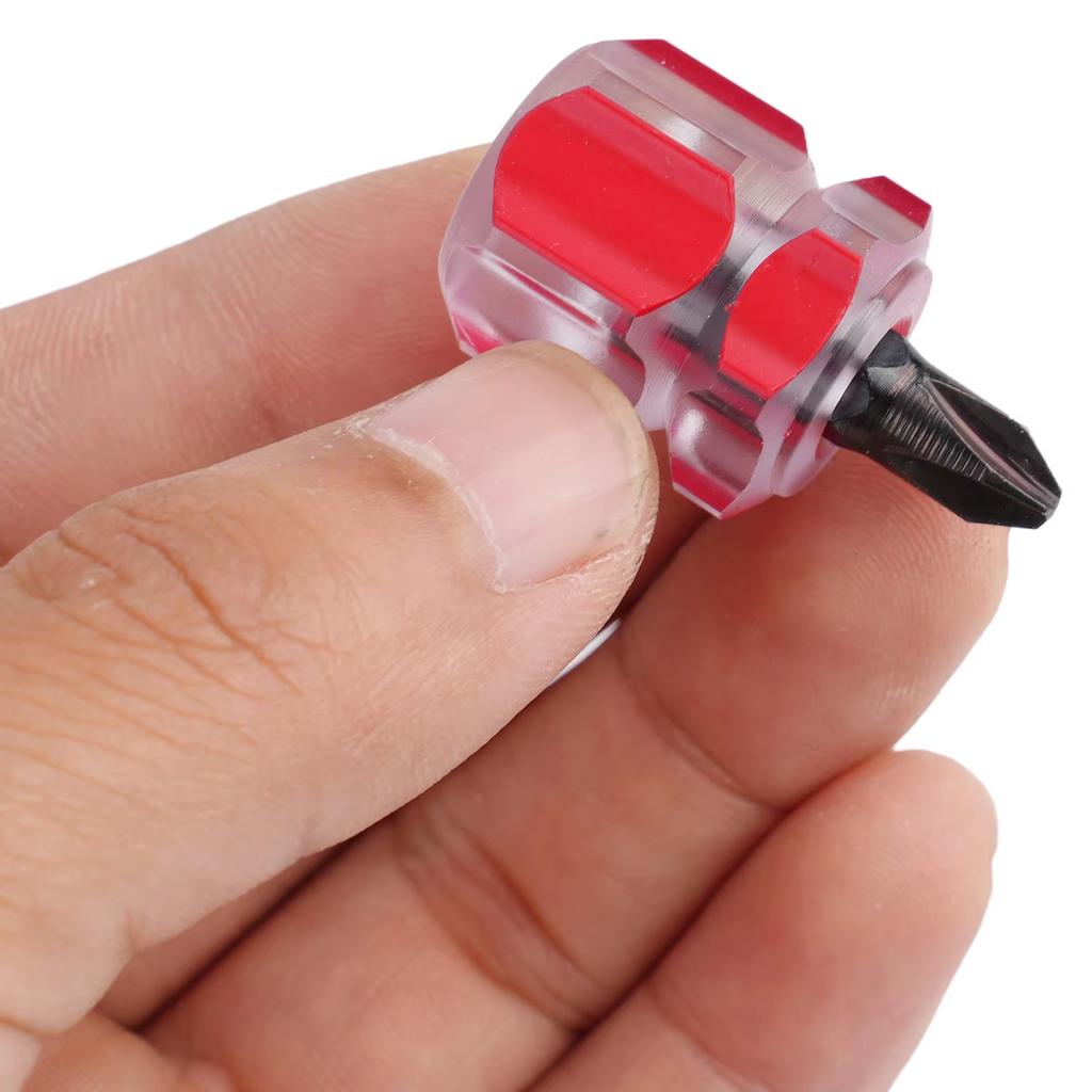 Mini Screwdriver Repair Tool,Short Stubby Slotted Screwdriver Set,Small One Flat Head and One Phillips