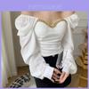 Womens V Neck Long Sleeve Shirt With 3d Pattern For Fall 2025 Style