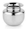 TreegoArt Kalash de Acero Inoxidable para Pooja 500 ml Recipiente de Agua Duradero con Acabado Espejo para Adoración Diaria - Paquete de 1