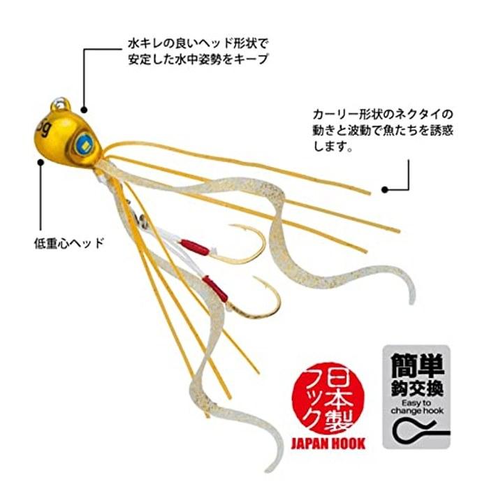 Major Craft Lure Nano Lava 3g Keimura Red Gold NARB #2 Keimura Aka-kin