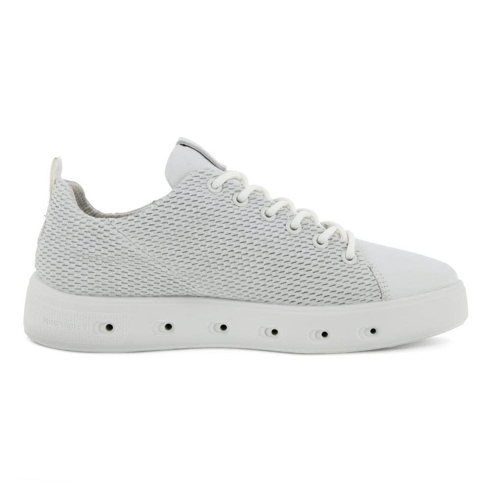 ECCO Women's Street 720 Waterproof Sneakers, White, Size 23.5 cm, 3E