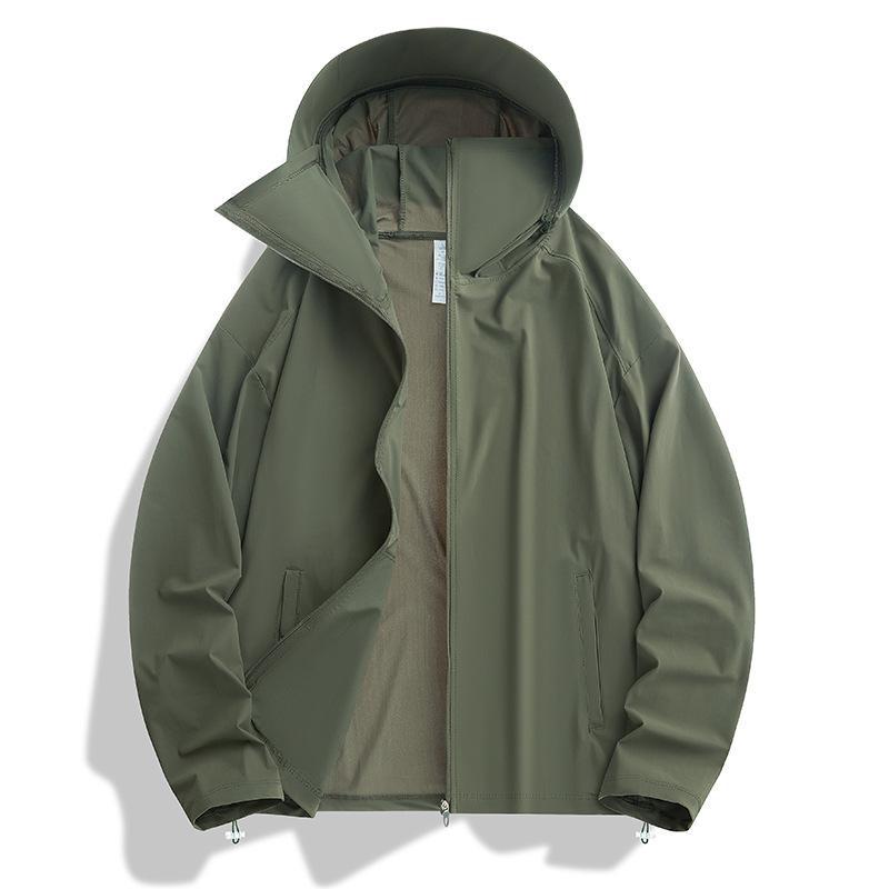 

Куртка унисекс Wolfskin из ледяного шелка с защитой от УФ-лучей – Дышащая летняя одежда для защиты от солнца для активного отдыха Triple Extra Large