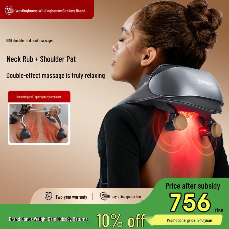 

Westinghouse UK6 Neck and Shoulder Massager CN plug (adapter included)