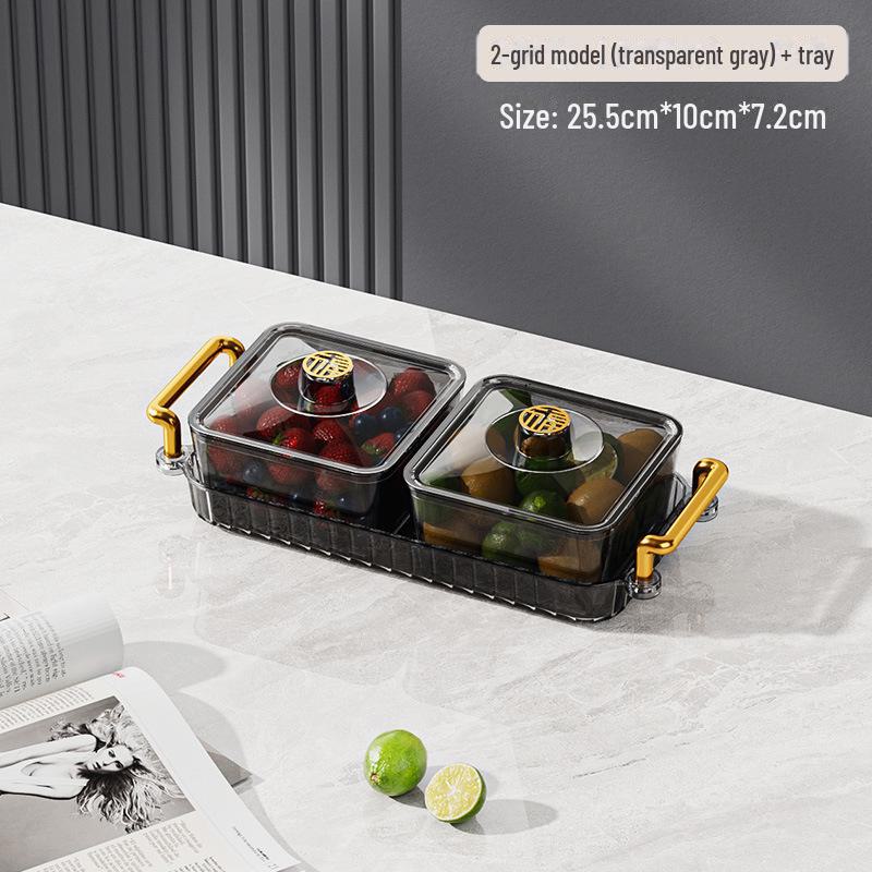 Nordic Light Luxury Fruit & Snack Platter for Living Room