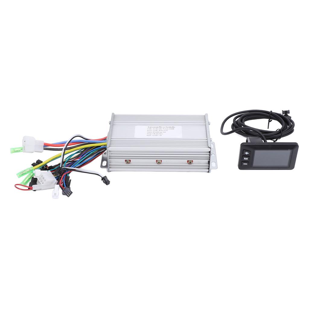 Bike Controller Display Kit 36V 48V 60V 500W 28A Bike Brushless Controller G51 LCD Display Meter for Modification