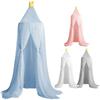 Canopy Curtain with Hanging Easy Mosquito Baby Crib Super Cute Gauze Mosquito Interior Celebration Gift Life_mart [2.4m Set, Installation, Tent]