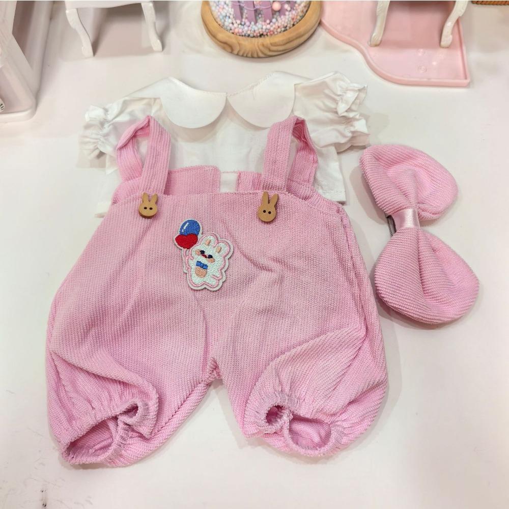 30CM Clothing Vest Replacement Plush Toy Doll Baby Suit S Size Bell Suit