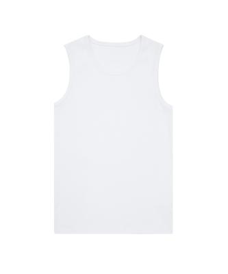 Depeu Mens Basic Sleeveless White