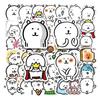Multifunction Notebook Account Journaling Supplies Decoration Stickers Adorable Anime Sticker Water Cup Decorative Small Sticker