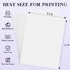 8/10/12Pcs DIY Printable Embroidery Transfer Paper Cross Stitch Supplies Quick Printable Lining Cloth Self-adhesive