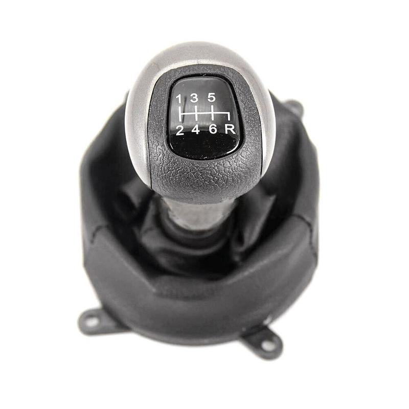 6 Speed Gear Shift Stick Shifter Knob With Boot Fit for Honda Civic 2006 2007 2008 2009 2010 2011