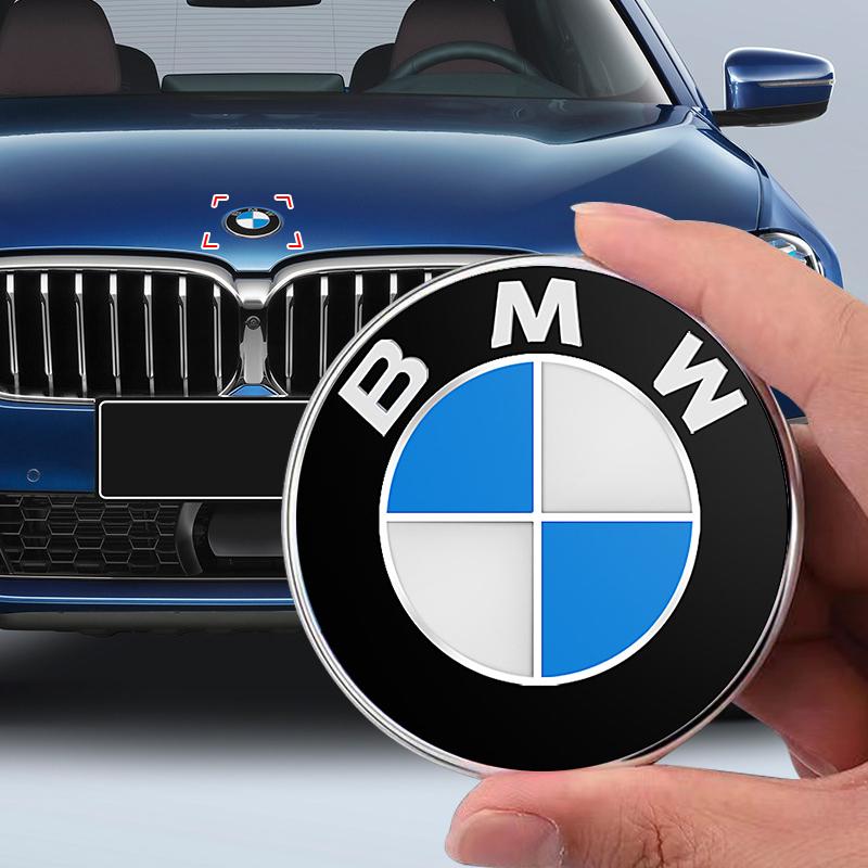 74/82MM Znak na přední kapotu auta Samolepka na zadní kufr Emblém Doplňky pro BMW E46 E39 E90 E60 E36 F30 F10 E34 E30 F20 E92 M3 M4 M5 X6