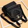 Yogodlns Fashion Oxford Backpack For Women Lozenge Cloth Rucksack Teenager Large Capacity Student School Bag Travel Lady Pack