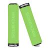 Bicycle Handlebar Grips, Green and Black Sponge Grips