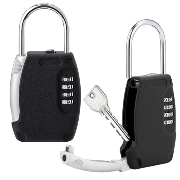 Remarks Japan Key Box with Dial Outdoor Key Wall Key Crime Prevention Lock, Case, Mounted, Storage, Security,