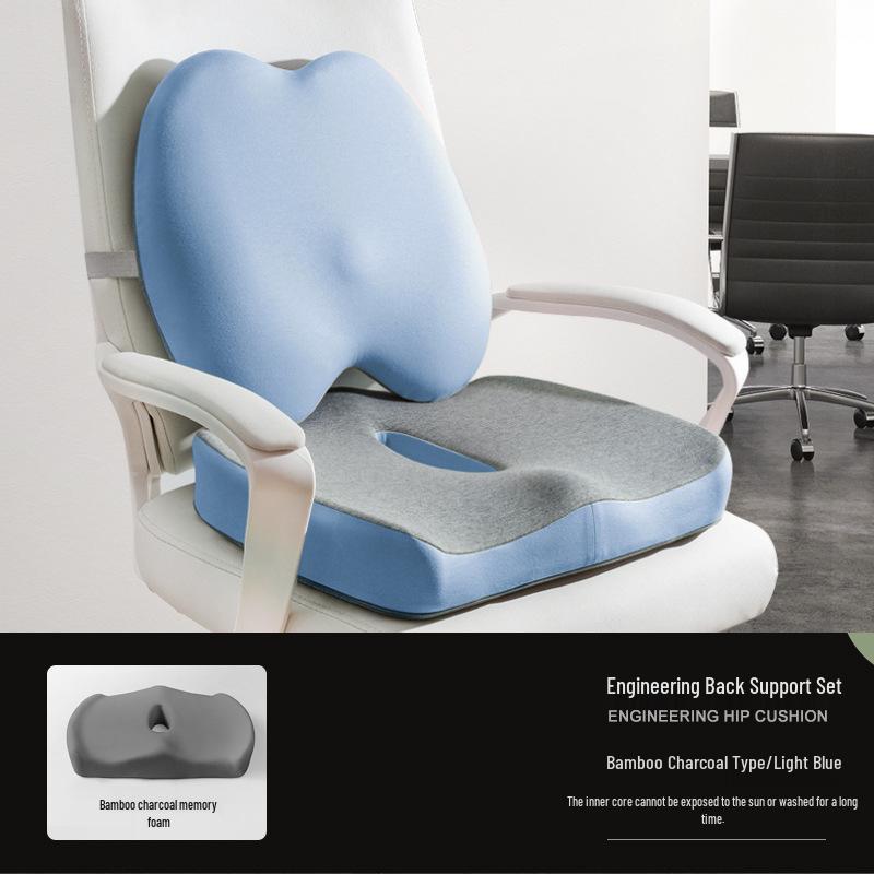 Ergonomisches Bürositzkissen mit Lendenwirbelstütze für Frauen - Lindert Gesäßschmerzen & Hämorrhoiden
