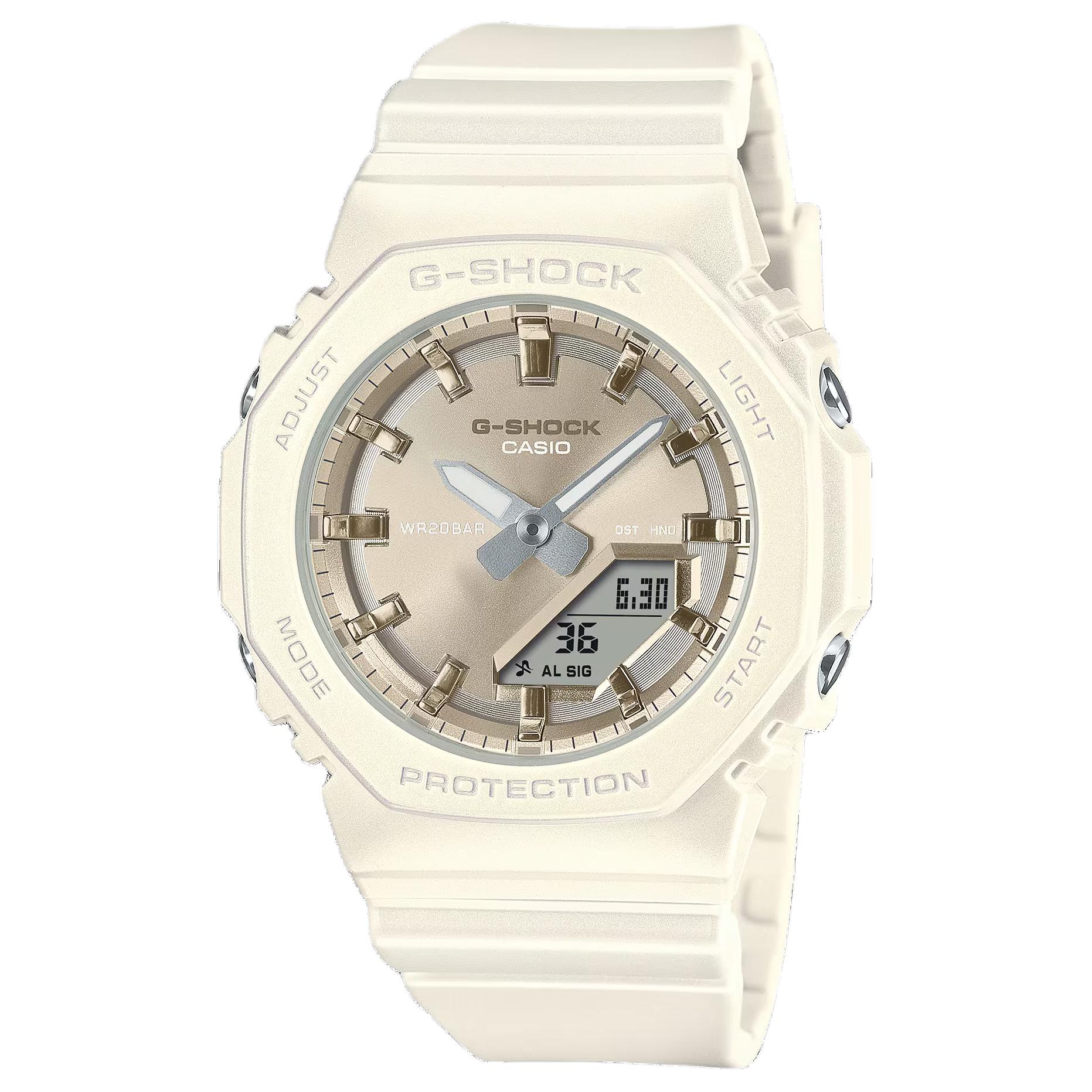 CASIO Women s Gold Watch GMA-P2100ST-7A GMA-P2100ST-7A Gold Dial